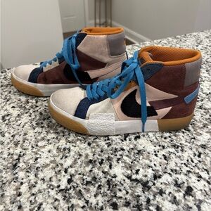 Nike Multicolor High-Top Sneakers